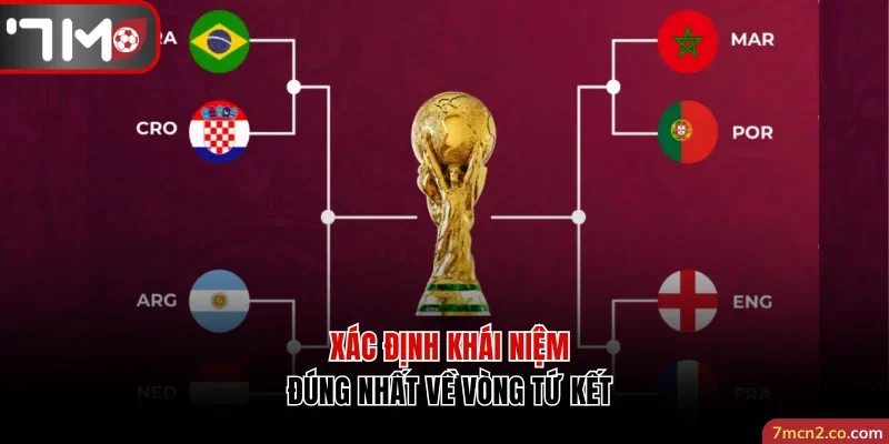 Xác định khái niệm đúng nhất về vòng tứ kết